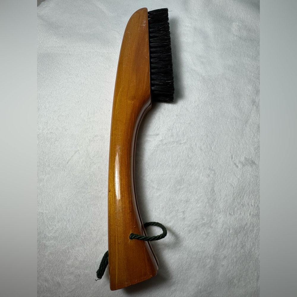 2 for $20/ Vintage Wooden Coat/Shoe Brush+Black Bristles/ Perry's Men's Wear LTD